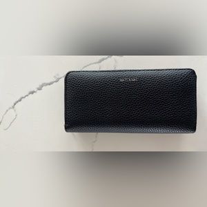 Matt and Nat Vegan wallet Black NWOT